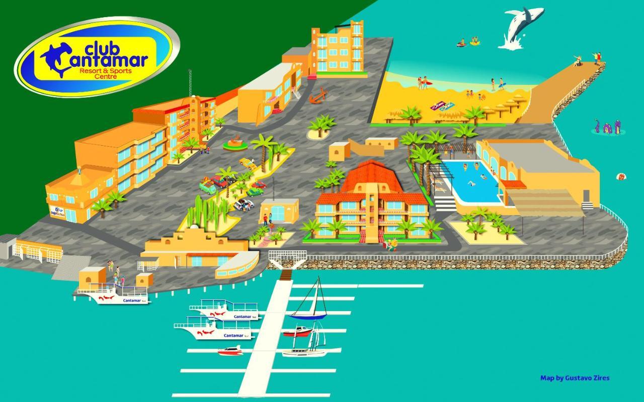Club Cantamar Beach Hotel & Marina La Paz Buitenkant foto